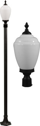 ALISA POST LIGHT FIX LED 9W 85-265V