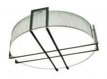  LBTF1624LAJUDSNGY-MSBB - Lambert 16" LED Flush Mount