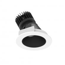  NIO-4RSLACDXBMPW/HL - 4" Iolite LED Round Adjustable Slot, 1500lm/2000lm (varies by housing), Comfort Dim, Black