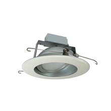  NLCBC-66935XHZWLE4EM - 6" Cobalt Adjustable LED Retrofit, 1200lm / 14W, 3500K, Haze Reflector / White Flange, 120V-277V