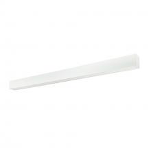  NLUD-8334W - 8' L-Line LED Indirect/Direct Linear, 12304lm / Selectable CCT, White Finish