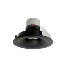  NPR-4RNBCDXBB - 4" Pearl LED Round Bullnose Retrofit, 800lm / 12W, Comfort Dim, Black Finish