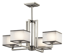  43438NI - Kailey™ 4 Light Chandelier Brushed Nickel