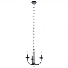  52383BK - Mini Chandelier 3Lt