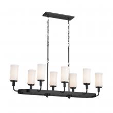  52453BKT - Linear Chandelier 8Lt