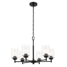  52616BK - Chandelier 6Lt