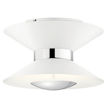  84132MWH - Kordan 3000K LED 1 Light Semi Flush Matte White