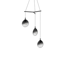  2995.25K-SML - Small 3-Light Tri-Spreader LED Pendant