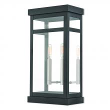  20704-04 - 2 Lt BK Outdoor Wall Lantern