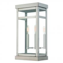  20704-91 - 2 Lt BN Outdoor Wall Lantern