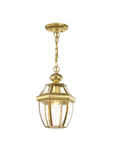  2152-02 - 1 Light PB Outdoor Chain Lantern