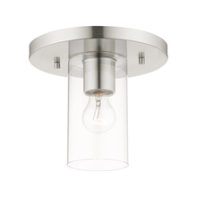  45471-91 - 1 Lt Brushed Nickel Flush Mount