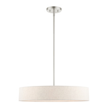  46034-91 - 4 Lt Brushed Nickel Chandelier