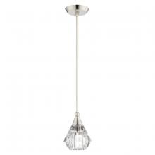  47071-35 - 1 Lt Polished Nickel Mini Pendant