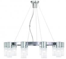  50699-05 - 10 Light Polished Chrome Chandelier