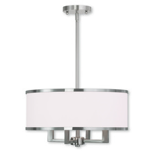  62615-91 - 4 Light Brushed Nickel Chandelier