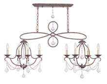  6437-71 - 8 Light VBR Island/Chandelier