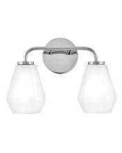  85502CM - Small Two Light Vanity