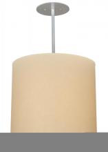  113849 - 18"W Cilindro Beige Textrene Pendant