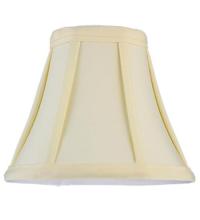  116569 - 6"W X 5"H Trumpet Cream Fabric Shade