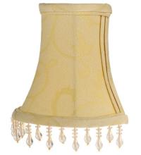  117178 - 5.25"W X 6"H Trumpet Cream Half Shade