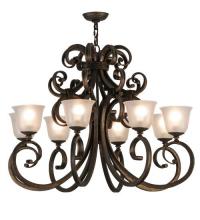 Meyda Blue 120273 - 37"W Belvedere 8 LT Chandelier