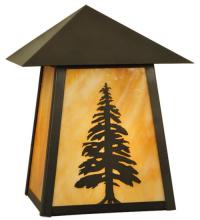  129502 - 9"W Stillwater Tall Pine Wall Sconce