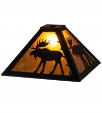 Meyda Blue 13405 - 12" Square Moose Shade