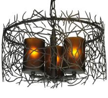  135707 - 14" Wide Twigs 3 Light Pendant