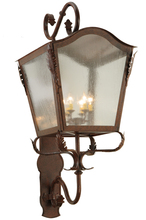 Meyda Blue 138237 - 23"W Christian Lantern Wall Sconce