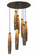  143750 - 46"W Checkers 7 LT Cascading Pendant