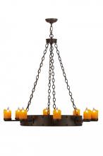  145588 - 48"W Kingston 8 LT Chandelier