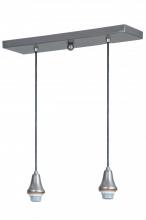  146658 - 20"L Brushed Nickel 2 LT Island Pendant Hardware