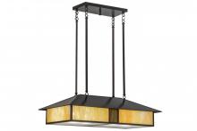  152601 - 36"L Double Bar Mission Oblong Pendant