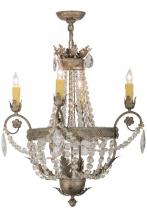 Meyda Blue 155186 - 26"W Antonia 4 LT Chandelier