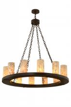  156030 - 42" Wide Loxley Jadestone 12 Light Chandelier