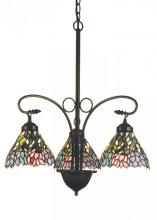  16102 - 28"W Wisteria 3 LT Chandelier