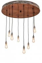  165838 - 36" Wide Alva Grange 8 Light Cascading Pendant