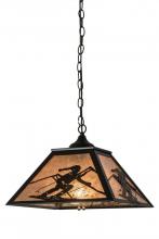  172946 - 16"Sq Alpine Pendant