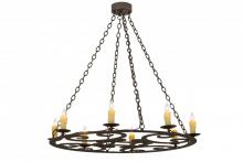 Meyda Blue 175708 - 42" Wide Ashley 8 Light Chandelier