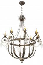 Meyda Blue 178081 - 40" Wide Antonia 8 Light Chandelier