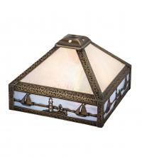  17948 - 9" Square Sailboat Mission Shade