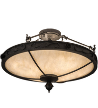  196691 - 26" Wide Arabesque Semi-Flushmount