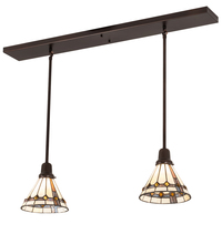  203884 - 39" Long Belvidere 2 Light Pendant