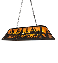  213419 - 48" Long Tall Pines Oblong Pendant