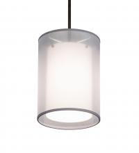  216019 - 8" Wide Cilindro Textrene Pendant