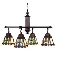  24267 - 26"W Prairie Wheat 4 LT Chandelier