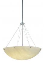  244517 - 36" Wide Cypola Alabaster Inverted Pendant