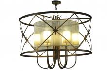 Meyda Blue 249906 - 48" Wide Penelope 6 Light Pendant