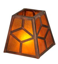  27880 - 5"Sq Diamond Craftsman Shade